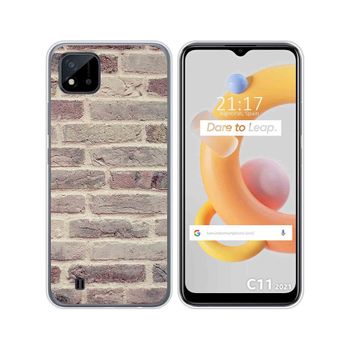 Funda Silicona Realme C11 2021 Diseño Ladrillo 01