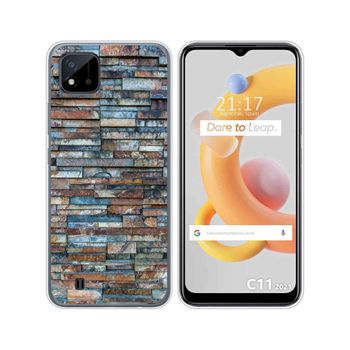 Funda Silicona Realme C11 2021 Diseño Ladrillo 05