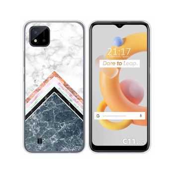 Funda Silicona Realme C11 2021 Diseño Mármol 05