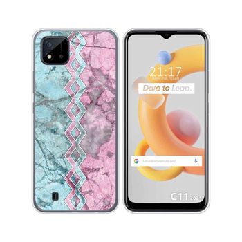 Funda Silicona Realme C11 2021 Diseño Mármol 08