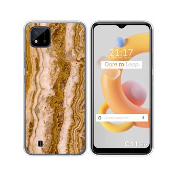 Funda Silicona Realme C11 2021 Diseño Mármol 10