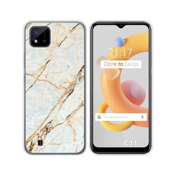 Funda Silicona Realme C11 2021 Diseño Mármol 13