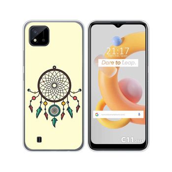 Funda Silicona Realme C11 2021 Diseño Atrapasueños