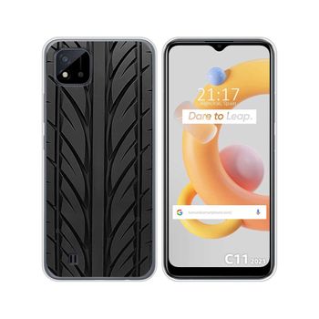 Funda Silicona Realme C11 2021 Diseño Neumatico