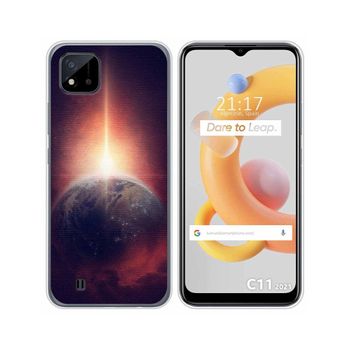 Funda Silicona Realme C11 2021 Diseño Tierra