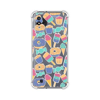 Funda Silicona Antigolpes Realme C11 2021 Diseño Dulces 02