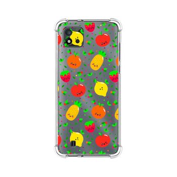 Funda Silicona Antigolpes Realme C11 2021 Diseño Frutas 01