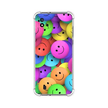 Funda Silicona Antigolpes Realme C11 2021 Diseño Smile