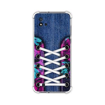 Funda Silicona Antigolpes Realme C11 2021 Diseño Zapatillas 06