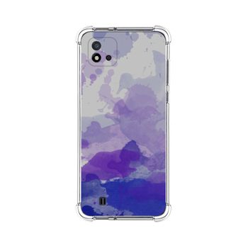 Funda Silicona Antigolpes Realme C11 2021 Diseño Acuarela 09