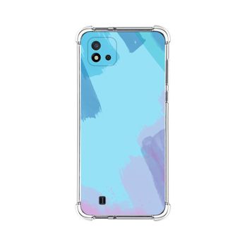 Funda Silicona Antigolpes Realme C11 2021 Diseño Acuarela 10