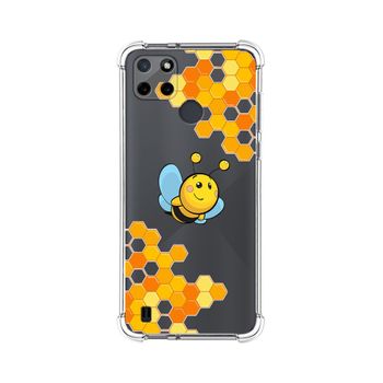 Funda Silicona Antigolpes Realme C21y / C25y Diseño Abeja