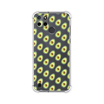 Funda Silicona Antigolpes Realme C21y / C25y Diseño Aguacate