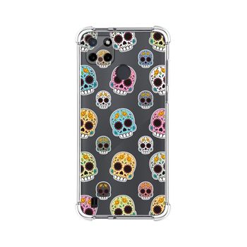 Funda Silicona Antigolpes Realme C21y / C25y Diseño Catrina