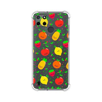 Funda Silicona Antigolpes Realme C21y / C25y Diseño Frutas 01