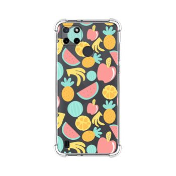 Funda Silicona Antigolpes Realme C21y / C25y Diseño Frutas 02