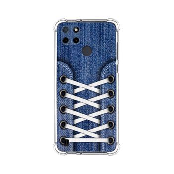 Funda Silicona Antigolpes Realme C21y / C25y Diseño Zapatillas 01