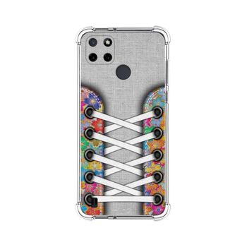 Funda Silicona Antigolpes Realme C21y / C25y Diseño Zapatillas 04