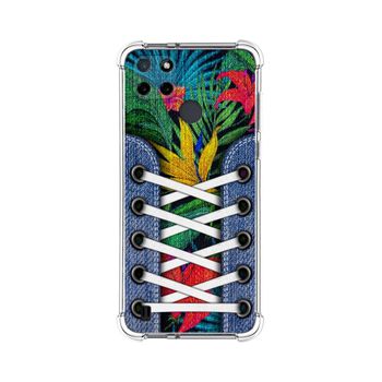 Funda Silicona Antigolpes Realme C21y / C25y Diseño Zapatillas 12