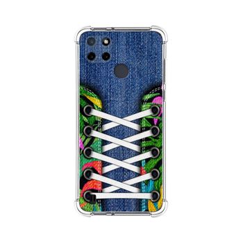 Funda Silicona Antigolpes Realme C21y / C25y Diseño Zapatillas 13