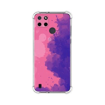 Funda Silicona Antigolpes Realme C21y / C25y Diseño Acuarela 07