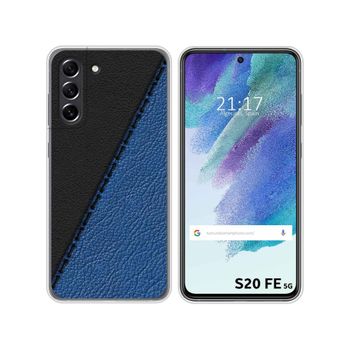 Funda Silicona Samsung Galaxy S21 Fe 5g Diseño Cuero 02