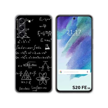 Funda Silicona Samsung Galaxy S21 Fe 5g Diseño Formulas