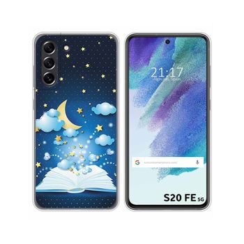 Funda Silicona Samsung Galaxy S21 Fe 5g Diseño Libro Cuentos