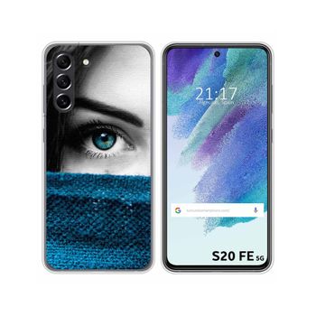 Funda Silicona Samsung Galaxy S21 Fe 5g Diseño Ojo