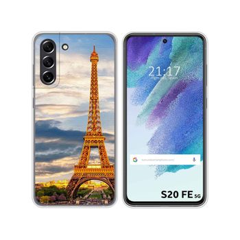 Funda Silicona Samsung Galaxy S21 Fe 5g Diseño Paris