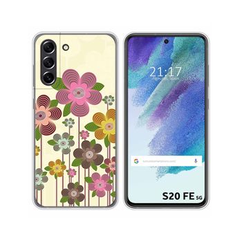 Funda Silicona Samsung Galaxy S21 Fe 5g Diseño Primavera En Flor