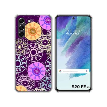 Funda Silicona Samsung Galaxy S21 Fe 5g Diseño Radial