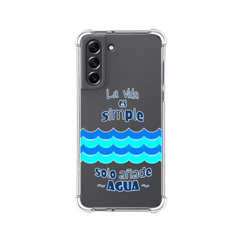 Funda Silicona Antigolpes Samsung Galaxy S21 Fe 5g Diseño Agua