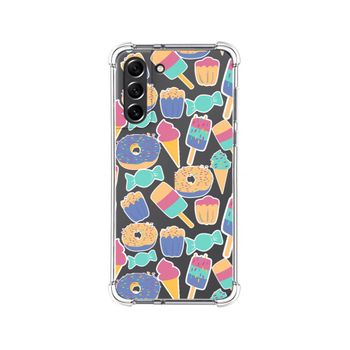 Funda Silicona Antigolpes Samsung Galaxy S21 Fe 5g Diseño Dulces 02