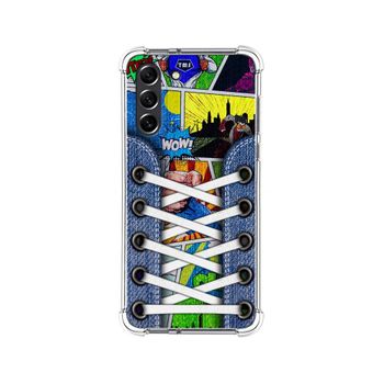 Funda Silicona Antigolpes Samsung Galaxy S21 Fe 5g Diseño Zapatillas 14