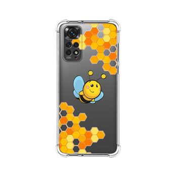 Funda Silicona Antigolpes Para Xiaomi Redmi Note 11 / 11s Diseño Abeja