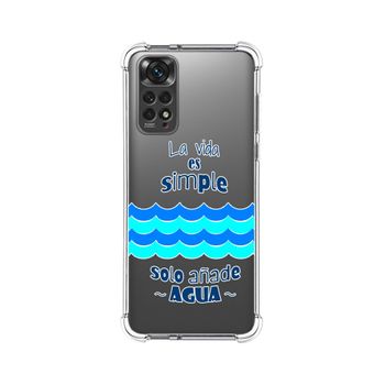 Funda Silicona Antigolpes Para Xiaomi Redmi Note 11 / 11s Diseño Agua