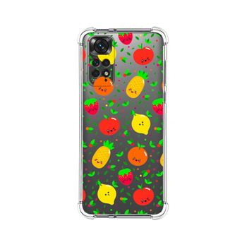Funda Silicona Antigolpes Para Xiaomi Redmi Note 11 / 11s Diseño Frutas 01