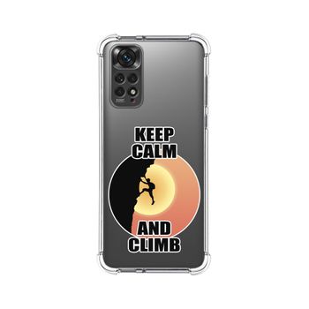 Funda Silicona Antigolpes Para Xiaomi Redmi Note 11 / 11s Diseño Hombre Escalada