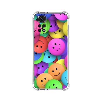 Funda Silicona Antigolpes Para Xiaomi Redmi Note 11 / 11s Diseño Smile