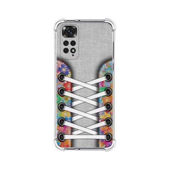 Funda Silicona Antigolpes Para Xiaomi Redmi Note 11 / 11s Diseño Zapatillas 04