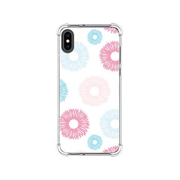 Funda Silicona Antigolpes Para Iphone Xs Max Diseño Flores 06