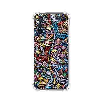 Funda Silicona Antigolpes Para Oppo A16 / A16s Diseño Flores 04