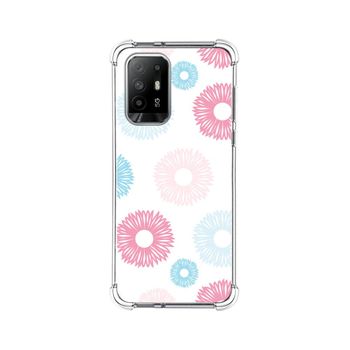 Funda Silicona Antigolpes Para Oppo A94 5g Diseño Flores 06