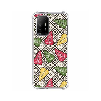 Funda Silicona Antigolpes Para Oppo A94 5g Diseño Flores 11