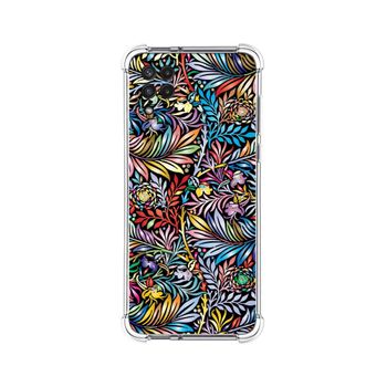 Funda Silicona Antigolpes Para Samsung Galaxy A22 4g / M22 Diseño Flores 04