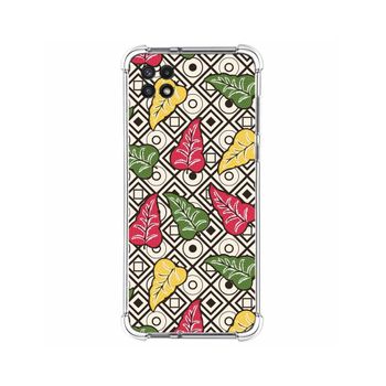 Funda Silicona Antigolpes Para Samsung Galaxy A22 5g Diseño Flores 11