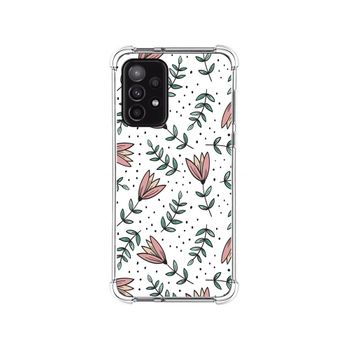 Funda Silicona Antigolpes Para Samsung Galaxy A52 / A52 5g / A52s 5g Diseño Flores 01