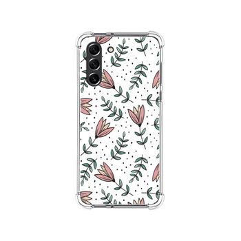 Funda Silicona Antigolpes Para Samsung Galaxy S21 Fe 5g Diseño Flores 01