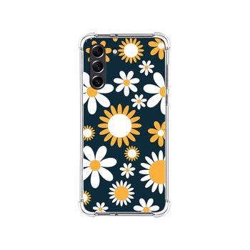 Funda Silicona Antigolpes Para Samsung Galaxy S21 Fe 5g Diseño Flores 08